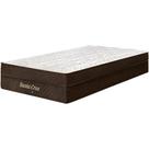 Colchão Solteiro King Santa Cruz Marrom Molas Ensacadas Euro Pillow 96x203x35cm
