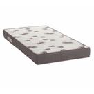 Colchão Solteiro Light Bordado Espuma D28 Selada 78x188x14cm - Ortobom