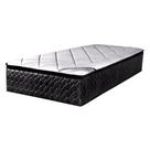 Colchão Solteiro Molas Ensacadas Vougue Preto 088x188x30 Bom Pastor