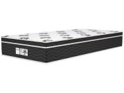 Colchão Solteiro Molas Prolastic Palace Black Euro Pillow (88x188x24) - Probel