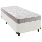 Colchão Solteiro Simples D23 + Box Branco - D23