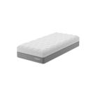 Colchão Solteiro Sublime Espuma Viscoelástica (32x88x188) Cinza e Branco