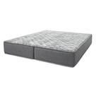 Colchão SUPER KING D33 BIPARTIDO Com Espuma Dupla 193X203X22CM Cinza Poliester