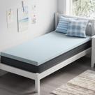 Colchão Topper OhGeni Twin XL Espuma Viscoelástica Resfriante 5cm