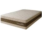 Colchão Versalles Queen D40 com Molas Ensacadas 30x198x158 Sobral Rezende Cor Bege