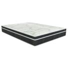 Colchão Viúva Molas Bonnel Venezia Black Euro Pillow (1,08x1,88x0,24) - Orthoflex