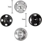 Colchete de Pressão N.0 Níquel 7mm Caixa com 288 Peças