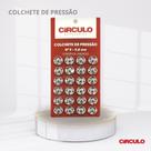 Colchete de Pressão Nº9 - 9,8mm Colchete de Pressão Nº9 - 9,8mm