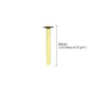 Colchete latonado n.10 bacchi
