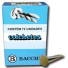 Colchete Latonado Nº09 Bacchi - Caixa com 72 Unidades - Pacote com 10 Colchete Latonado Nº09 Bacchi - Caixa com 72 Unidades - Pacote com 10