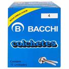 Colchete para Papel nº 4 Bacchi Caixa com 72 unidades