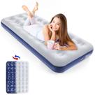 Colchón inflable para camping QDH con superficie de terciopelo