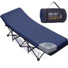 Colchón para Catre de Camping CYMULA 191x76x5 cm Espuma Viscoelástica Antideslizante