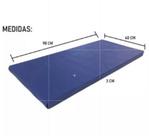 Colchonete Abdominal Academia ioga Ginástica Napa 90 X 40 X 3 Cm