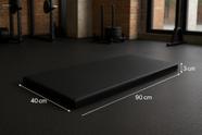 Colchonete Academia (90x40x3cm) - material sintético Black Colchonete Academia (90x40x3cm) - material sintético Black