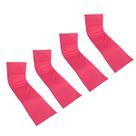 Colchonete Almofada Espreguiçadeira De Piscina Liso Rosa Pink impermeável 4 unidades