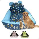 Colchonete Cama Pet Impermeavel Urso Ziper Cachorro e Gato
