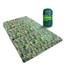 Colchonete camping acampamento pesca casal mont long 1,90x1,30 sacola de transporte