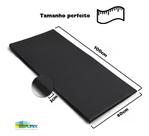Colchonete De Academia D80 Impermeável Fitness 100x60x3 Cm Exercicio Cor Preta Espumix