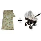 Colchonete e Travesseiro + Mosquiteiro Universal Rede Tule