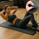 Colchonete EVA 100x50 20mm Grosso Emborrachado Academia Pilates Ginastica Yoga Exercício Em Solo Fitness Abdominal Antiderrapante Impermeável
