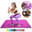 Colchonete EVA 100X50cm Altura Grossa 10mm Diversas Cores para Academia Atividades Físicas Exercícios Yoga Cross Anti Impacto Emborrachado