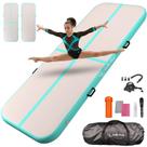 Colchonete Inflável de Ginástica Safly Fun 305x120x10cm com Bomba Colchonete Inflável de Ginástica Safly Fun 305x120x10cm com Bomba