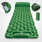 Colchonete Inflável Solteiro Camping Nylon TPU Com Travesseiro Isolante Térmico Resistente Compacto Colchonete Inflável Solteiro Camping Nylon TPU Com Travesseiro Isolante Térmico Resistente Compacto