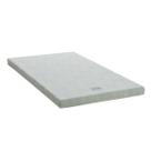 Colchonete Ortobom Liso Solteiro 88X188X08 D20 Espuma