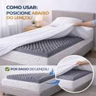 Colchonete Ortobom Pillow Top Caixa de Ovo Espuma D20 - Massageador Solteiro 80x190x03 - Antiescaras Colchonete Ortobom Pillow Top Caixa de Ovo Espuma D20 - Massageador Solteiro 80x190x03 - Antiescaras