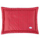 Colchonete para Cachorro Gato Caminha Pet 80x60 Ossinho Vermelho