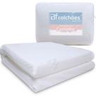 Colchonete para Carrinho de Bebe Moisés Com Protetor Impermeável Antialérgico 29x73x4cm - BF Colchoes