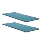 Colchonete Solteiro D28 Casca de Ovo Anti Stress Kit c/2 Unidades (80x190x7) - Ortobom