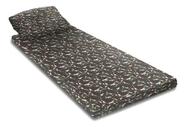 Colchonete solteiro Mais Travesseiro de espuma D20 camuflado 1,88cm x 0,78cm