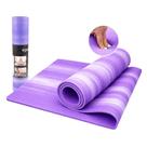 Colchonete Tapete Yoga Pilates 1.8m Grosso Ginástica Premium Cor:Roxo