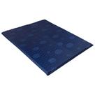 Colchonete Viúva D20 Napa Azul Impermeável Lavável (128x188x4) - Luckspuma