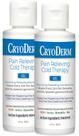 Cold Gel CryoDerm 120mL (pacote de 2) com ingredientes naturais