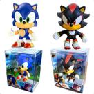 Coleção 2 Bonecos Sonic E Shadow Fandom Box Lider Brinq Coleção 2 Bonecos Sonic E Shadow Fandom Box Lider Brinq
