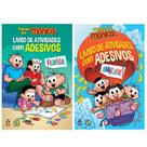 Coleção 2 livros de atividades turma da mônica