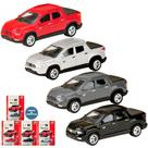 Coleção 4 Miniaturas Fiat Toro Escala 1:64 Metal Com Pneus Borracha Para Colecionador Decoração Coleção 4 Miniaturas Fiat Toro Escala 1:64 Metal Com Pneus Borracha Para Colecionador Decoração