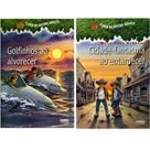 Coleção a casa da árvore mágica - golfinhos ao alvorecer + cidade fantasma ao entardecer Coleção a casa da árvore mágica - golfinhos ao alvorecer + cidade fantasma ao entardecer