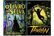 Coleção Aventura - 2 vol: O Livro da selva + Tarzan - Kit de Livros