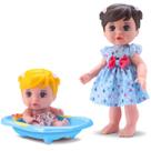 Coleção Banho Be Hugs 02 Bonecas Bebê Banheirinha - Bee Toys