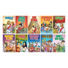 Coleção C/ 10 Livros Bíblia Em Quadrinhos Gibi