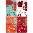 Coleção C.S. Lewis - 4 livros: Cristianismo puro e simples e mais - Kit de Livros