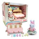 Coleção Completa Casinha Feliz Coelhinho Brinquedo Zoop Toys
