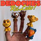 Coleção completa Rei Leão. 08 UN Dedoches Rei Leão Sem Repetição de Personagens. Produto Novo.
