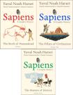 Coleção de 3 livros Sapiens: História em Quadrinhos