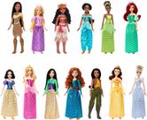 Coleção de Bonecas Fashion Disney Princesas Mattel com 13 Peças
