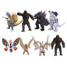 Coleção de bonecos Kong Godzilazses Anime 9cm 280g